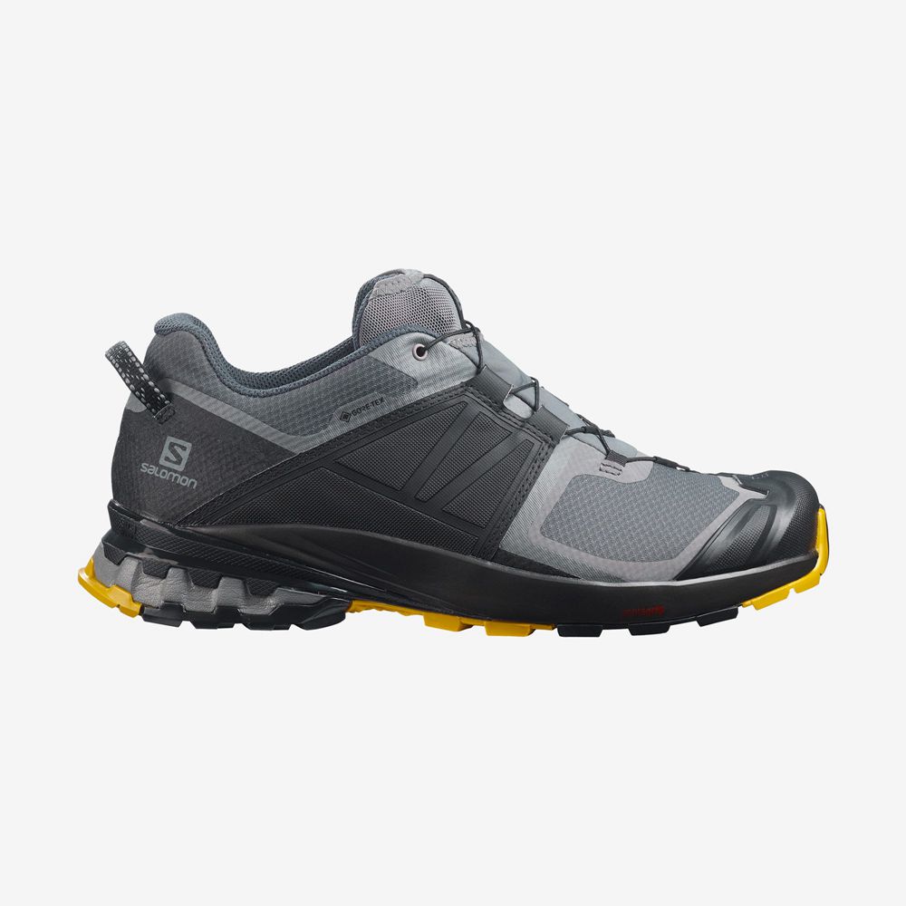 SALOMON XA WILD GORE-TEX Philippines - Men's Trail Running Shoes - Grey | 167208-FVS